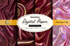 Seamless digital paper mockup pack Product Image 1