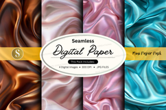 Seamless digital paper pack - smooth textured backgrounds Product Image 1