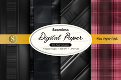 Seamless digital paper mockup pack Product Image 1
