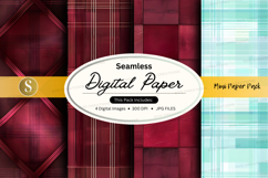 Seamless digital paper pack mockup Product Image 1