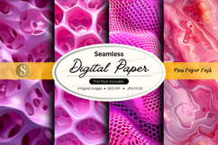Pink seamless digital paper textures background design Product Image 1