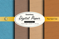 Seamless digital paper texture mockup with shadow effect Product Image 1