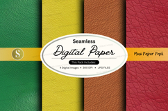 Seamless digital paper textures pack for design backgrounds Product Image 1