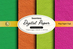 Seamless digital paper textures pack with vibrant colors Product Image 1