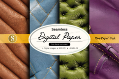 Seamless digital paper textures background design mockup Product Image 1