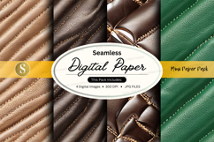 Seamless digital paper texture with quilted pattern design m Product Image 1