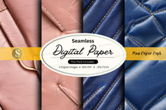 Seamless digital paper texture pack mockup design Product Image 1