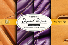 Seamless purple digital paper texture mockup design pack Product Image 1