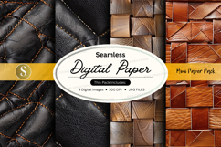 Seamless digital paper textures pack for design backgrounds Product Image 1