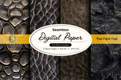 Seamless digital paper pack textures background design Product Image 1
