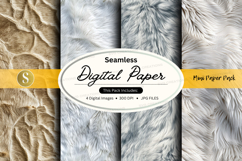 Seamless digital paper pack texture background mockup Product Image 1