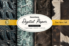 Seamless digital paper texture with grunge overlay design Product Image 1