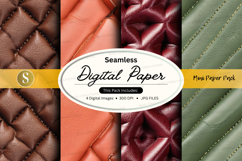 Seamless digital paper textures pack vintage floral design Product Image 1