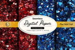 Seamless digital paper textures for backgrounds and design Product Image 1