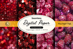 Seamless digital paper pack with glitter texture background Product Image 1