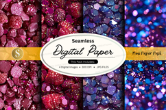 Seamless digital paper textures with glitter and foil patter Product Image 1