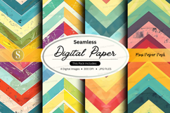 Colorful seamless digital paper pack abstract textures backg Product Image 1