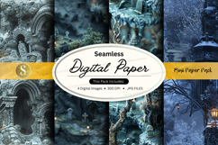 Seamless digital paper texture vintage grunge background des Product Image 1