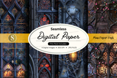 Seamless digital paper texture vintage grunge background Product Image 1