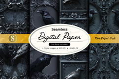 Seamless digital paper texture pack vintage grunge design Product Image 1