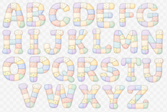 Cute Patchwork Alphabet bundle | Patchwork Animals, flowers Product Image 2