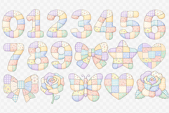 Cute Patchwork Alphabet bundle | Patchwork Animals, flowers Product Image 3