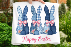 Patchwork Bunny Pink Coquette Png - Bunny Pink Coquette Png Product Image 1