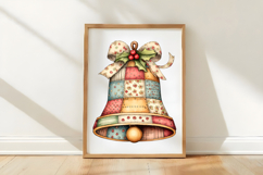Patchwork Christmas Clipart Png Product Image 3