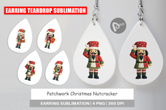 Earring Patchwork Nutcracker Product Image 1