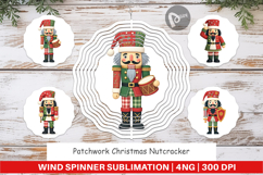 Wind Spinner Patchwork Nutcracker Product Image 1