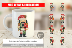 Mug Wrap Patchwork Nutcracker Product Image 1