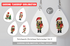 Earring Patchwork Nutcracker Product Image 1