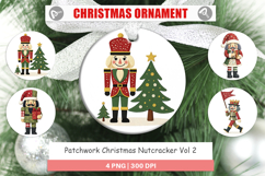 Ornament Patchwork Nutcracker Product Image 1