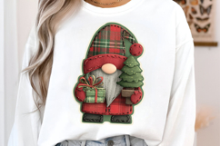 Patchwork Christmas Stickers PNG Product Image 3