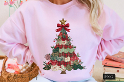 Patchwork Christmas Tree PNG Product Image 10