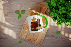 Patchwork Christmas mug wrap printable sublimation design Product Image 4