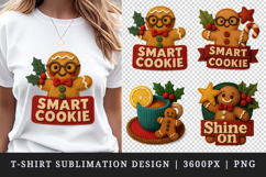 Patchwork Christmas t-shirt printable sublimation design png Product Image 1