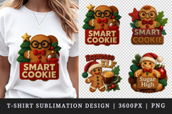Patchwork Christmas t-shirt printable sublimation design png Product Image 1
