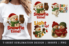 Patchwork Christmas t-shirt printable sublimation design png Product Image 1