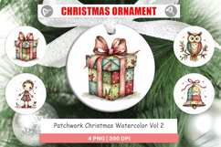 Patchwork Christmas Ornament Product Image 1