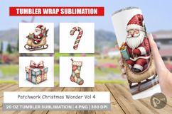 Christmas Patchwork Wonder Tumbler Product Image 1