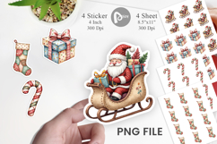 Christmas Patchwork Wonder Sticker Product Image 1