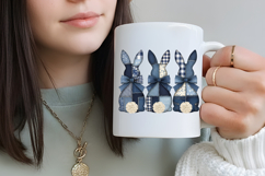 Patchwork Easter Bunny Png, Bunny Easter Product Image 4