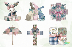 Patchwork Easter Clipart Bundle Product Image 4