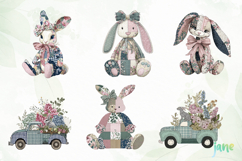 Patchwork Easter Clipart Bundle Product Image 2