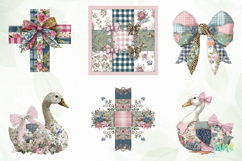 Patchwork Easter Clipart Bundle Product Image 10