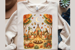 Patchwork Ghost Camping Png Product Image 2