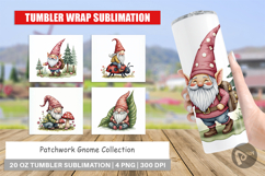 Patchwork Gnome Collection Tumbler Product Image 1