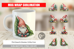 Patchwork Gnome Collection Mug Wrap Product Image 1