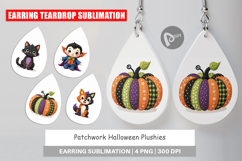 Earring Patchwork Halloween Plushies Product Image 1
